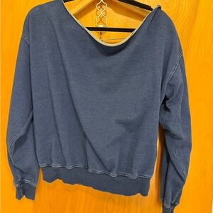 Fabletics Blue Long Sleeve Top